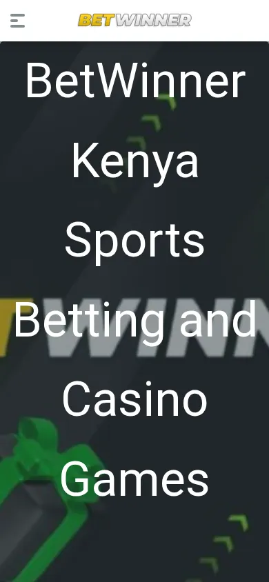 Betwinner — mobile