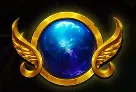 Blue multiplier symbol